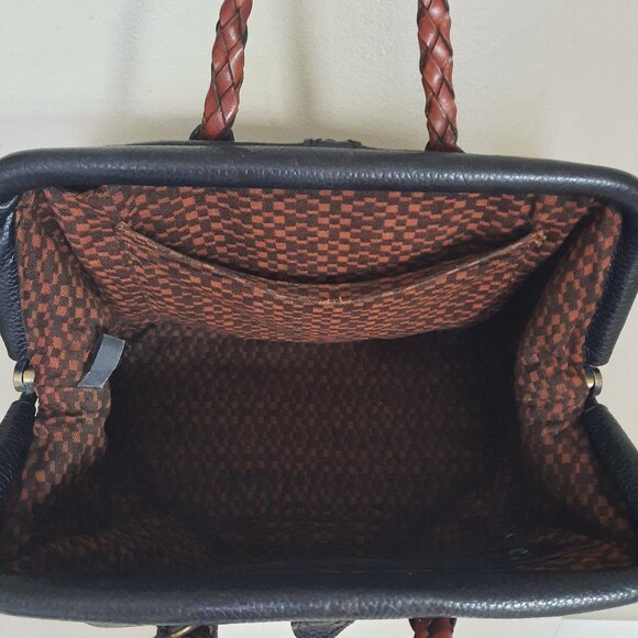 Vintage Fossil Doctor's Bag Satchel - Picture 4 of 9